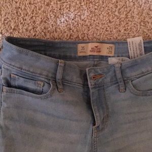 Light blue jeans